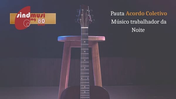 Pauta para o Músico Trabalhador da Noite